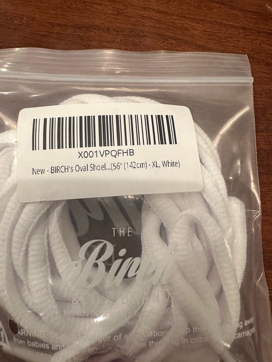 Black and White Shoelaces - Picture 8 of 8